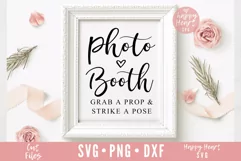 Photo Booth SVG / Photo Booth Sign / Wedding SVG Product Image 2