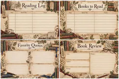 Book of the Month Junk Journal Kit| Junk Journal Product Image 3