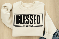 Blessed Mama SVG Product Image 2