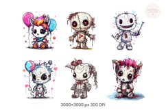 Halloween gothic Voodoo Dolls Product Image 2