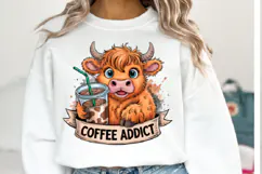 Coffee Addict svg | Svg Files for Cricut | Shirt Svg Product Image 1