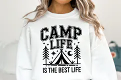 Camp Life svg | Svg Files for Cricut | Shirt Svg Product Image 1