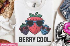 Berry Cool PNG, Funny Puns Sublimation PNG Product Image 2