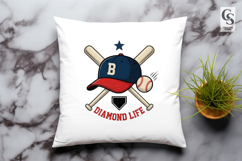 Home Run Baseball Sublimation PNG Product Image 2