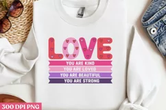 Love you are kind you are loved you are beautiful you are st Product Image 1