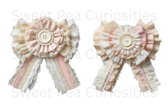 Bows, Ribbon, Lace , Clipart, Ephemera, PNG, Junk Journal Product Image 2