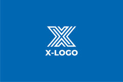 Geometric Letter X Logo Design Vector Product Image 2