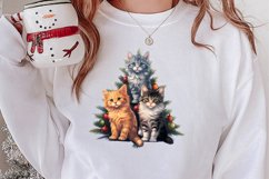 Christmas Tree With Many Dogs Clipart PNG Product Image 2