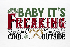 Vintage Christmas Sign SVG Product Image 2