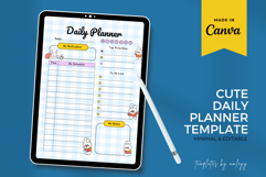 Cute Aesthetic Daily Planner Template | Canva Editable Product Image 2