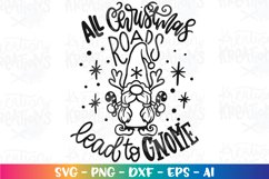 Christmas svg All Christmas Roads lead to Gnome Product Image 2