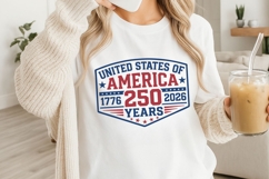 United States Of America 250 Years Svg, Fourth Of July Svg. Product Image 3