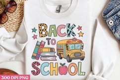 Back to school PNG, School Bus Driver Sublimation PNG Product Image 2