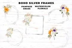 Pampass Grass Silver Frame Product Image 3