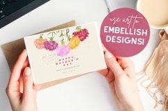 Watercolor Flower Bunch Arrangements for Sublimation Art Product Image 2