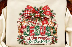 4 Christian Christmas Shirt Designs, 4 Nativity Faith Quote Product Image 2