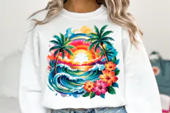 Beach Summer svg Design | Svg Cut Files | Shirt Svg Product Image 1