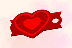 Hearts, 40 OZ Tumbler, STL/3MF files for 3D Printing Product Image 2