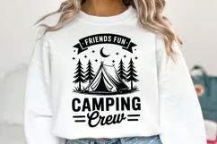 Camping Crew svg Design | Svg Cut Files | Shirt Svg Product Image 1