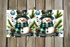 Christmas Snowman | 4 retro Xmas Sublimation Mug designs Product Image 2