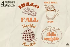 Autumn Vibe design print SVG PNG EPS Product Image 2