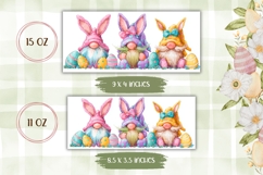 Cartoon Easter Gnomes Mug, Colorful Easter Mug Template Product Image 2