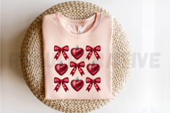 Valentine Coquette PNG, Valentine's Day Sublimation PNG Product Image 2