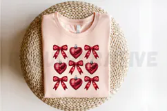 Valentine Coquette PNG, Valentine's Day Sublimation PNG Product Image 2