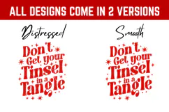 Retro Christmas Svg, Festive Holiday Quote svg Product Image 2