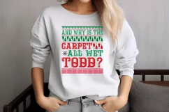 Why is the carpet all wet todo SVG, Christmas SVG Product Image 2