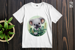 Cute Koala Clipart Sublimation PNG Product Image 2