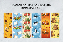 Kawaii Animal and Nature Bookmark Set,Cute Forest Friends Product Image 2