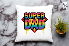 Rainbow Dad Sublimation Clipart PNG Design Product Image 2