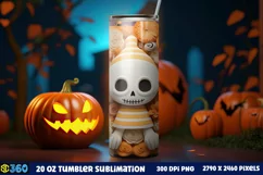 Halloween Tumbler Sublimation Wraps, Tumbler Halloween Product Image 2