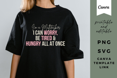 Funny Multitasking Mom T-Shirt SVG PNG Design | &quot;I&#039;m a Multi Product Image 2