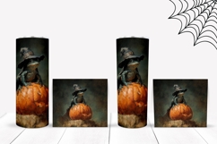 Funny Halloween Frog Tumbler, Halloween Tumbler Design Product Image 2
