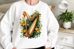 St Patrick Day Flowers Clipart Product Image 2