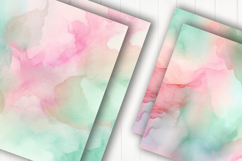 Pink Pastel Background Digital Paper Product Image 2