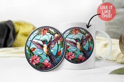 Hummingbird Floral Sublimation Bundle Product Image 3