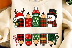 Personalized Teacher Christmas PNG, Custom Christmas Teacher Product Image 1