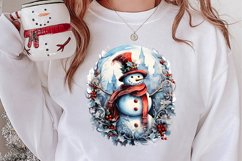 Beautiful Christmas Watercolor Clipart, Beautiful Christmas Product Image 2