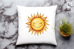 Cute Sun Clipart PNG Product Image 2