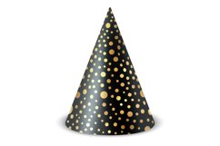 Party Cone Hats, Vector Set. Product Image 3