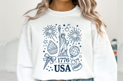 1776 USA svg Design | 4th of July Svg | Shirt Svg Product Image 1