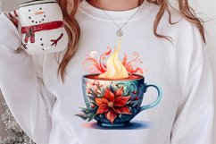 Beautiful Christmas Set Clipart, Beautiful Christmas Clipart Product Image 2