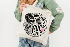 Adult Humor PNG, Sarcastic Snarky Skeleton Sublimation Product Image 2