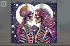 4 Skeleton Lovers Tumbler Wrap Sublimations, 20 oz Product Image 3