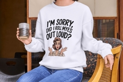 Retro Sarcastic Girl PNG Bundle Product Image 3