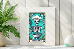 Whimsical Skeletal Tarot Card Clipart Product Image 3