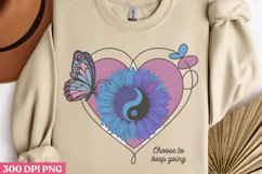 Choose To Keep Going PNG, Suicide Awareness Sublimation PNG Product Image 1